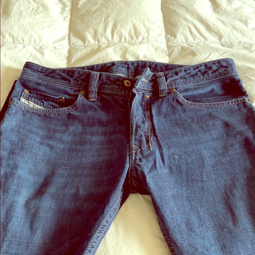 Diesel Safado 32/30 Regular Slim Fit Straight Dark